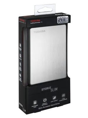 Bild: Toshiba bringt neue portable Festplatte der STOR.E-Slim-Reihe mit 1 TB auf den Markt