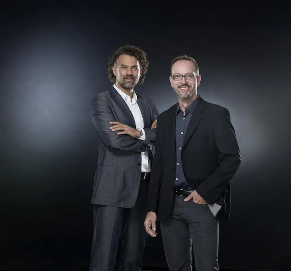 Die S)KG CEOs Clemens Strobl und Harry Kriegner