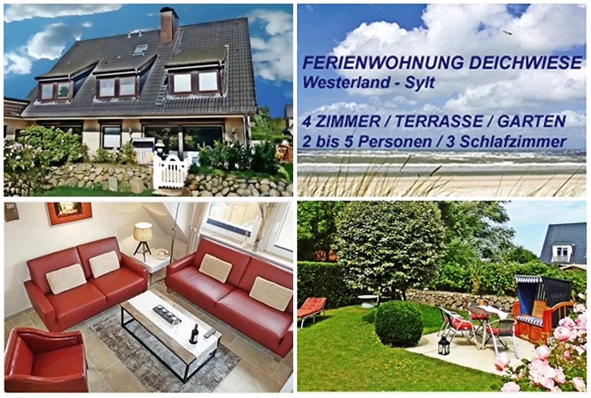 Ferienwohnung auf Sylt Sylter Deichwiesen (© Axel Klein)