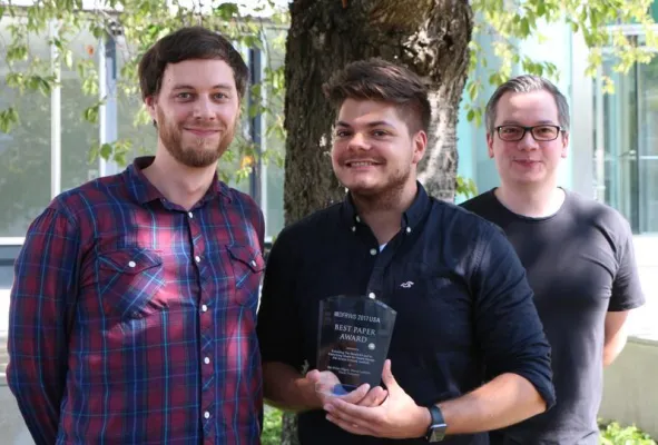 Team »Digitale Forensik« des Fraunhofer FKIE erzielt internationalen Best Paper Award Bild: Team »Digitale Forensik« des Fraunhofer FKIE erzielt internationalen Best Paper Award