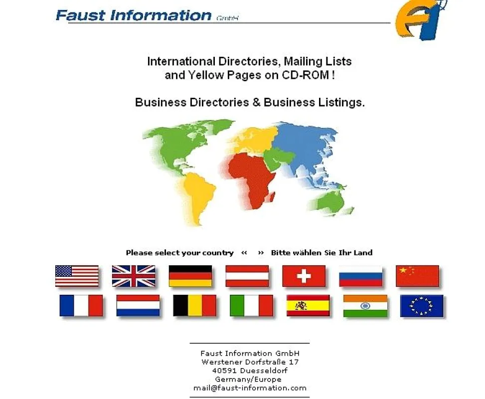 Adress-Spezailist im Internet: www.adressdatenbanken.de