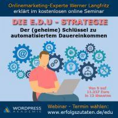 Bild: Die Basis für erfolgreiche online Unternehmer ist die Marketing Ausbildung