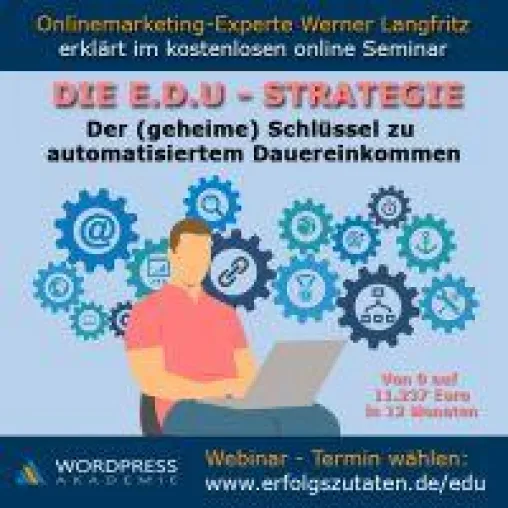 Bild: Die Basis für erfolgreiche online Unternehmer ist die Marketing Ausbildung