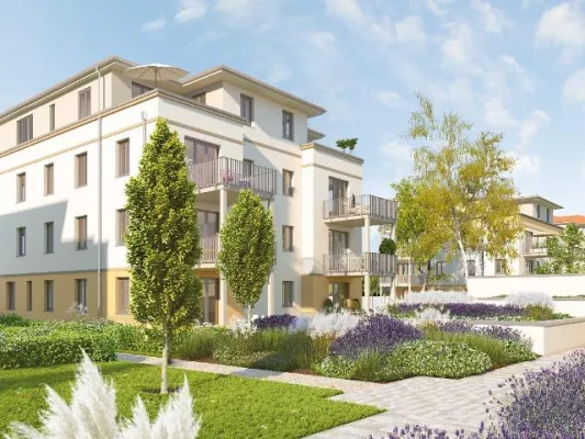 PROJECT errichtet in Berlin 14 Mehrfamilienhäuser mit 118 Wohnungen im Zentrum von Lichterfelde-West Bild: PROJECT errichtet in Berlin 14 Mehrfamilienhäuser mit 118 Wohnungen im Zentrum von Lichterfelde-West