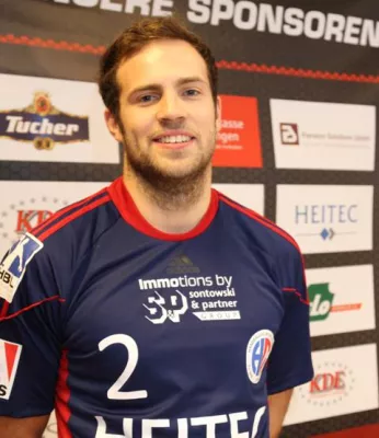 Bild: Erlanger Bundesliga-Handballer kämpfen Favoriten Hüttenberg nieder