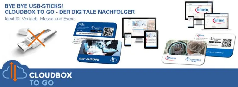 Bye bye bedruckbarer USB-Stick – die neue Cloudbox to Go revolutioniert das Merchandising Bild: Bye bye bedruckbarer USB-Stick – die neue Cloudbox to Go revolutioniert das Merchandising