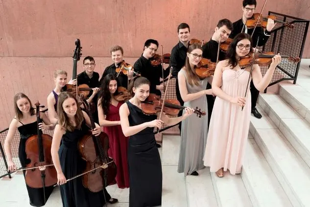 Bild: Die LGT Young Soloists mit einem hochvirtuosem Programm von Paganini bis Waxman erstmals in Dresden zu erleben