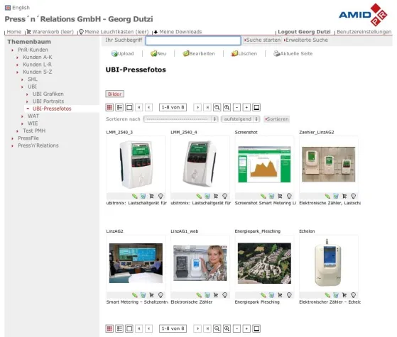 Bild: AMID PR: Media Asset Management mit integrierter Kundenbindung