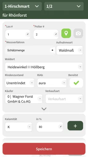 Bild: TimberData Holzaufnahme-App ist released: Erster Baustein der neuen Warenwirtschaft von DekaData
