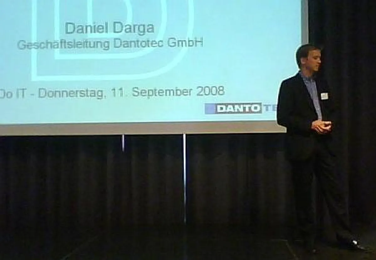 Do IT Innsbruck 2008, CEO Daniel Darga, Dantotec GmbH