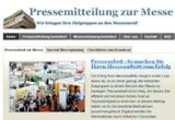 Bild: Neues Internetportal unterstützt bei Messevorbereitung