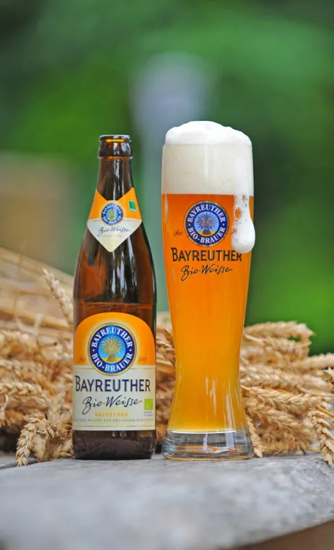 Kommt gut an: Die Bayreuther Bio-Weisse