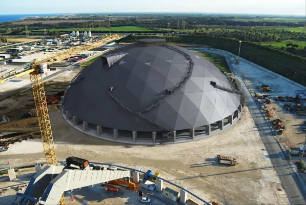 Bild: Rubner Holzbau: Größte Holzkuppel Europas