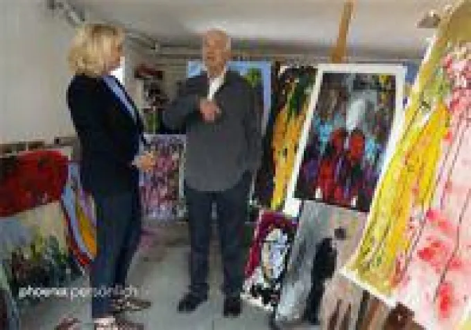 Der Bild-Künstler Armin Mueller-Stahl Bild: Der Bild-Künstler Armin Mueller-Stahl