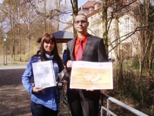 Bild: Verleihung des Unternehmerpreises der FH Eberswalde im Fachbereich Wirtschaft