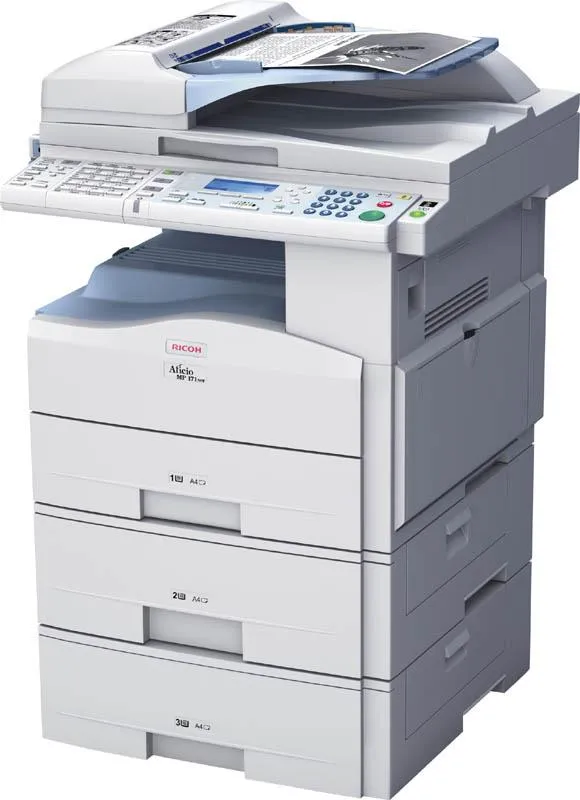 Aficio MP 171F und MP 171SPF: einsatzstarke Allrounder für die moderne Bürokommunikation.