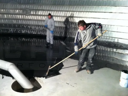 Bild: Ceramic Polymer GmbH: Die „Winter-Beschichtung“ für Betonuntergründe – direkt, einschichtig, säurefest