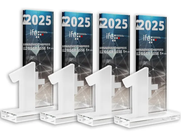 Bild: ife fördert herausragende Entwicklungen mit dem Innovationspreis Losgröße 1+ 