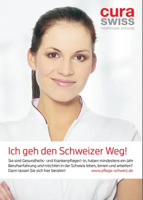 Bild: Curaswiss informiert auf der „JOBMEDI Berlin“ über Berufsperspektiven in der Schweiz