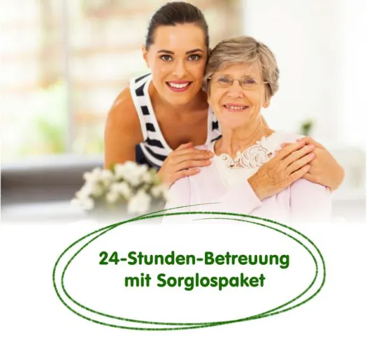 24 Stunden Betreuung mit Sorglospaket Bild: 24 Stunden Betreuung mit Sorglospaket