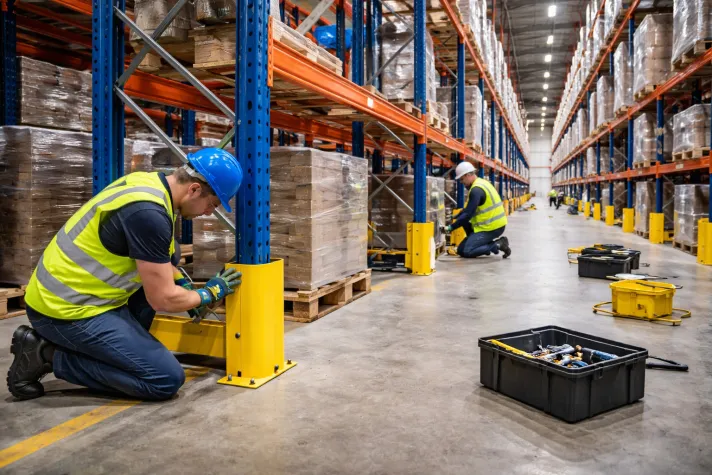 Update für die Lagersicherheit: Was die neue DGUV Information 208-061 für Betreiber bedeutet Bild: Update für die Lagersicherheit: Was die neue DGUV Information 208-061 für Betreiber bedeutet
