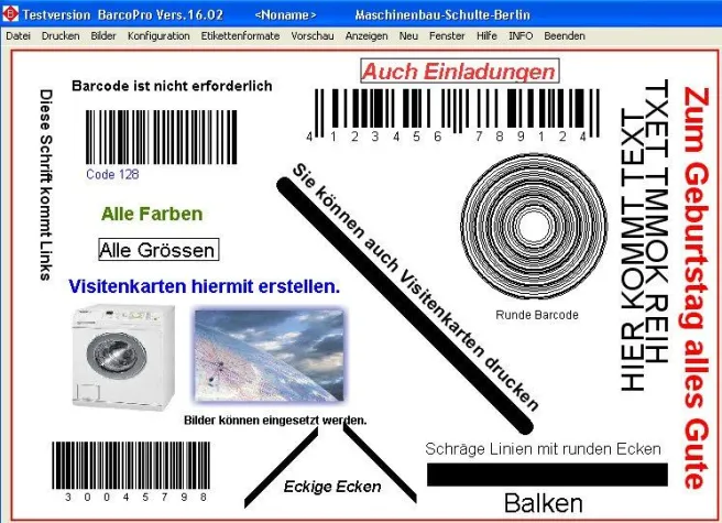 Bild: Barcode Pro Stand alone Barcode -Software für alle Barcodeanforderungen