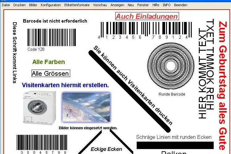 Barcode Pro Stand alone Barcode -Software für alle Barcodeanforderungen Bild: Barcode Pro Stand alone Barcode -Software für alle Barcodeanforderungen