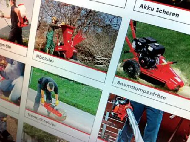 Neue Website: echo-motorgeraete.de Bild: Neue Website: echo-motorgeraete.de