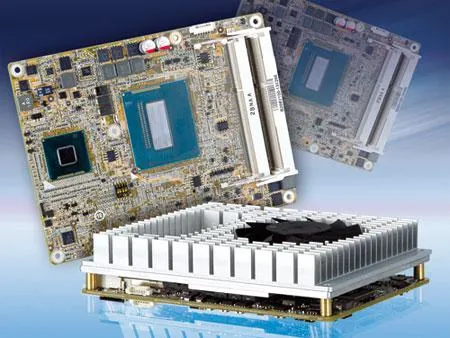Bild: COM Express Type 6 Modul mit 22 nm CPU