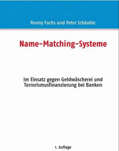 Bild: Eurospider publiziert neues Sachbuch über Name-Matching-Systeme bei Banken