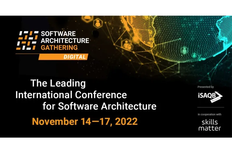 iSAQB Software Architecture Gathering - Digital 2022 / Neues Programm online Bild: iSAQB Software Architecture Gathering - Digital 2022 / Neues Programm online