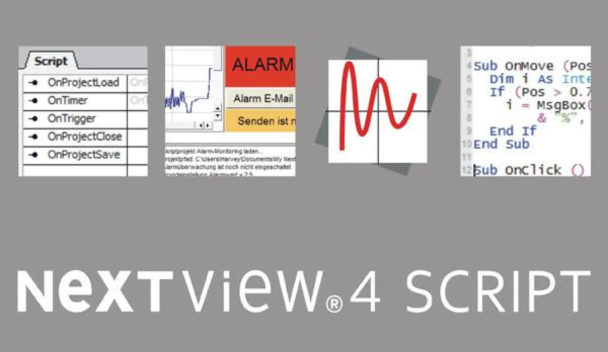 Ereignisorientierte Programmierung mit NV4SCRIPT für Messsoftware NextView