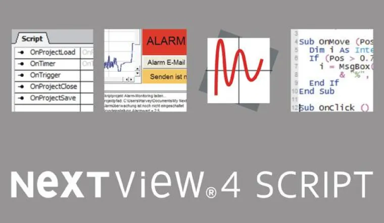 Bild: Überwachen, Steuern & Automatisieren in der Messtechnik mit NextView 4 Script von bmcm