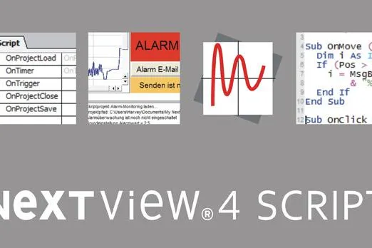 Bild: Überwachen, Steuern & Automatisieren in der Messtechnik mit NextView 4 Script von bmcm