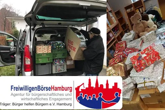 Bild: Weihnachtsaktionen der FreiwilligenBörseHamburg