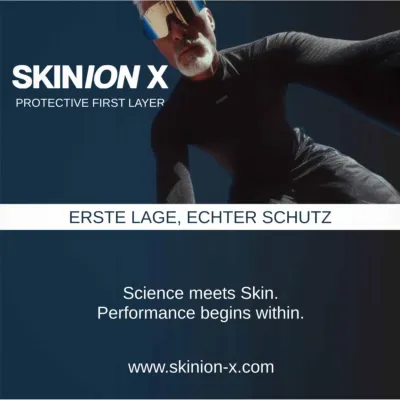 SKINION X® tritt der SRS bei – und startet das „Skin Performance Lab“ für Hautschutz im Spitzensport Bild: SKINION X® tritt der SRS bei – und startet das „Skin Performance Lab“ für Hautschutz im Spitzensport