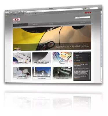 Bild: HEXIS mit neuem Internetauftritt