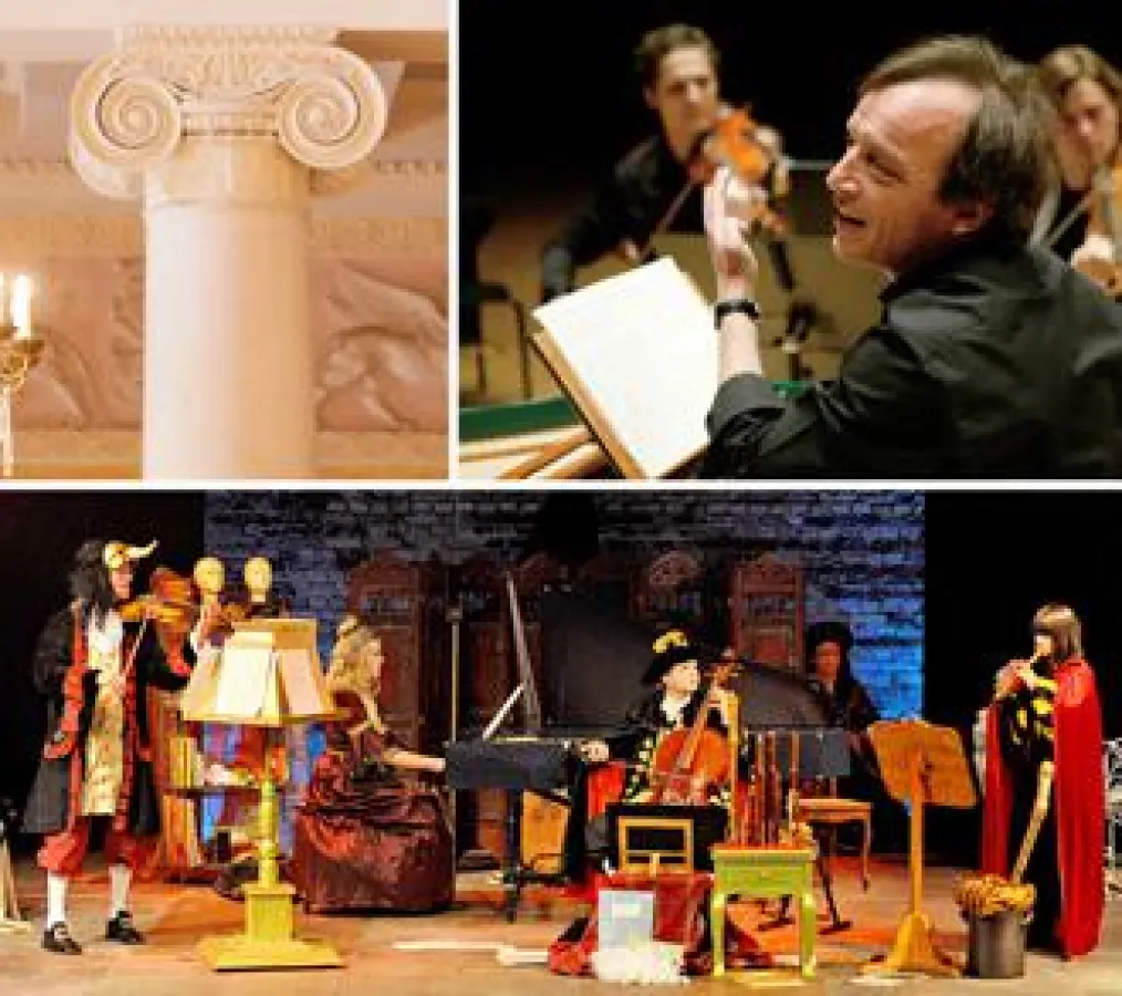 Collage Mortensen/Gli Uccelli: (c) Konzertagentur Esslinger, Volker Beushausen