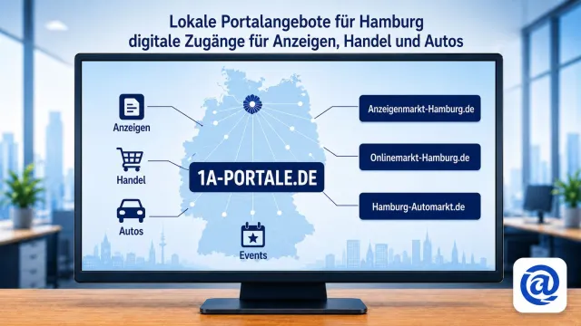 Bild: Hamburg erhält mit 1A-Portale.de zentrale Einstiege für lokale Angebote und Handel