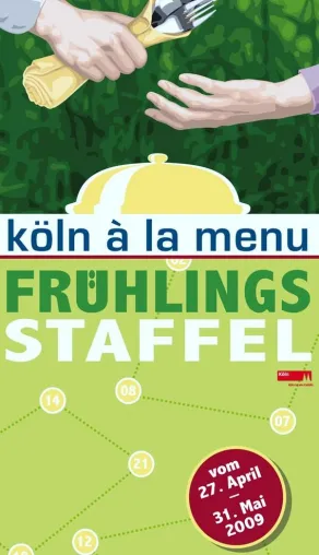 Köln à la menu - Die erste kulinarische Frühlingsstaffel Bild: Köln à la menu - Die erste kulinarische Frühlingsstaffel
