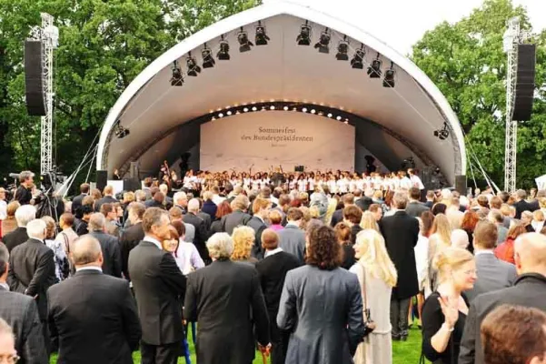 Bild: ipoint stattete Sommerfest des Bundespräsidenten aus
