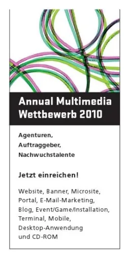 Bild: Anmeldefrist für den Wettbewerb Annual Multimedia 2010 verlängert