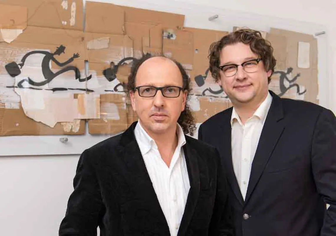 Claus Fischer und Markus Illing sind Geschäftsführer von VOSS+FISCHER (v. l., Foto: VOSS+FISCHER)