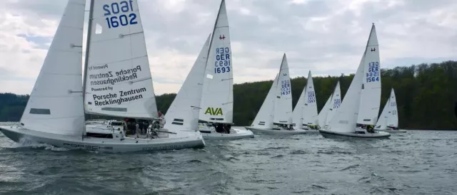 Bild: H-Boot Porsche Team Recklinghausen Gerhard Miethe Gewinner Edersee 2022
