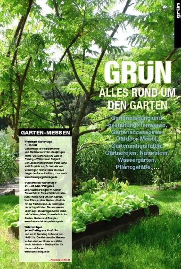 GRÜN-SPECIAL im Designguide München