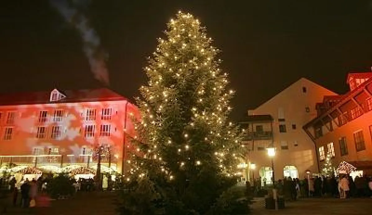 Weihnachtsmarkt am Kurplatz in Bad Griesbach-Therme