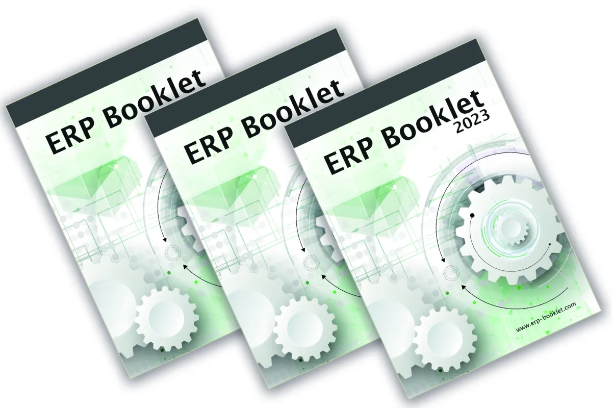 Das ERP Booklet 2023 kann von Anwendern kostenlos angefordert werden: www.erp-booklet.com (© www.erp-booklet.com / SIS Consulting GmbH)