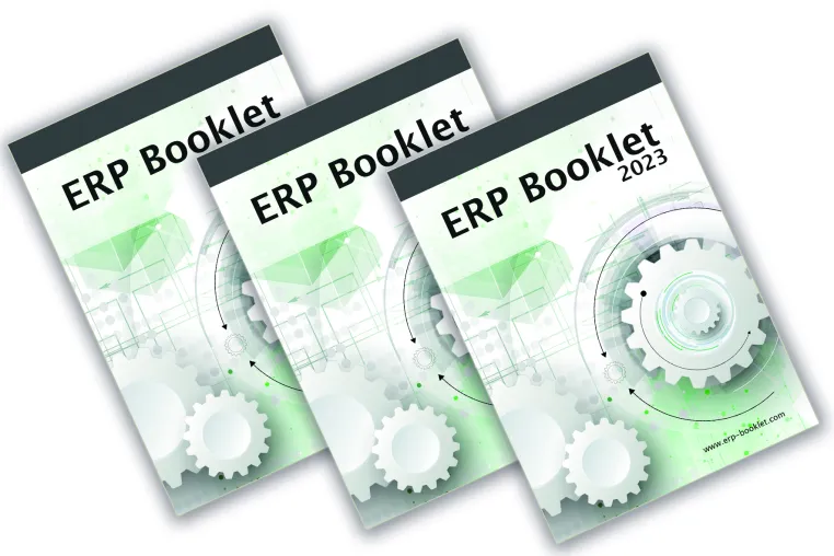 ERP Booklet 2023: 236 Systeme und 203 Anbieter im Vergleich Bild: ERP Booklet 2023: 236 Systeme und 203 Anbieter im Vergleich