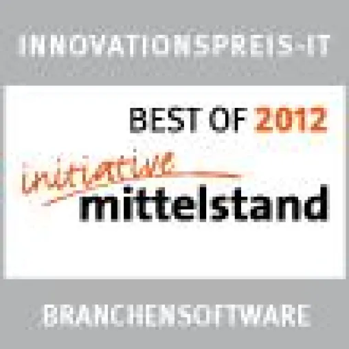 sopen ist ausgezeichnet - IT-Mittelstandspreis für Branchensoftware Bild: sopen ist ausgezeichnet - IT-Mittelstandspreis für Branchensoftware