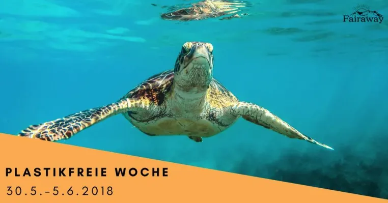 Bild: Fairaway organisiert plastikfreie Woche als Challenge im Rahmen der Europäischen Nachhaltigkeitswoche 2018